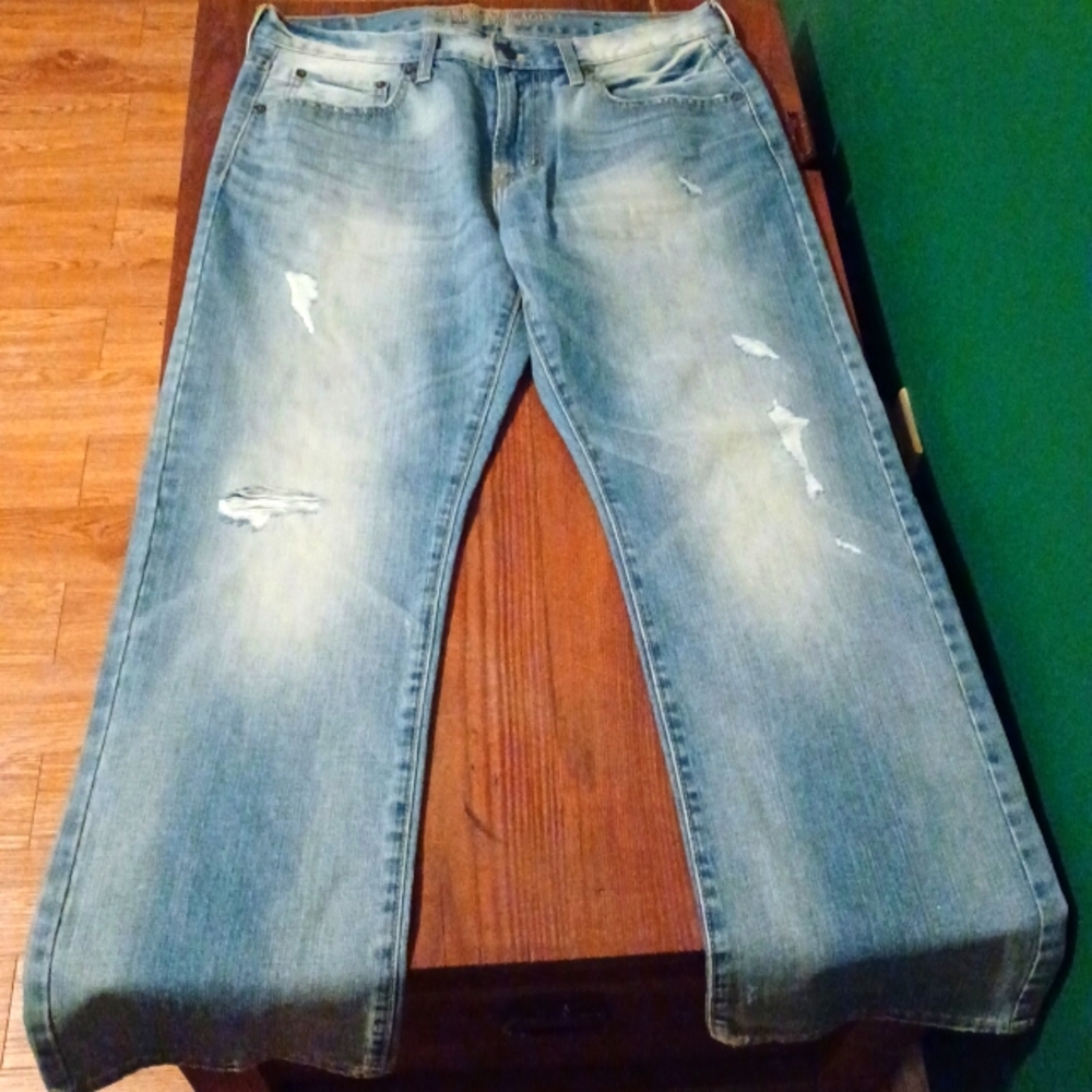 Men's American Eagle Original Straight Fit Jeans 34×30